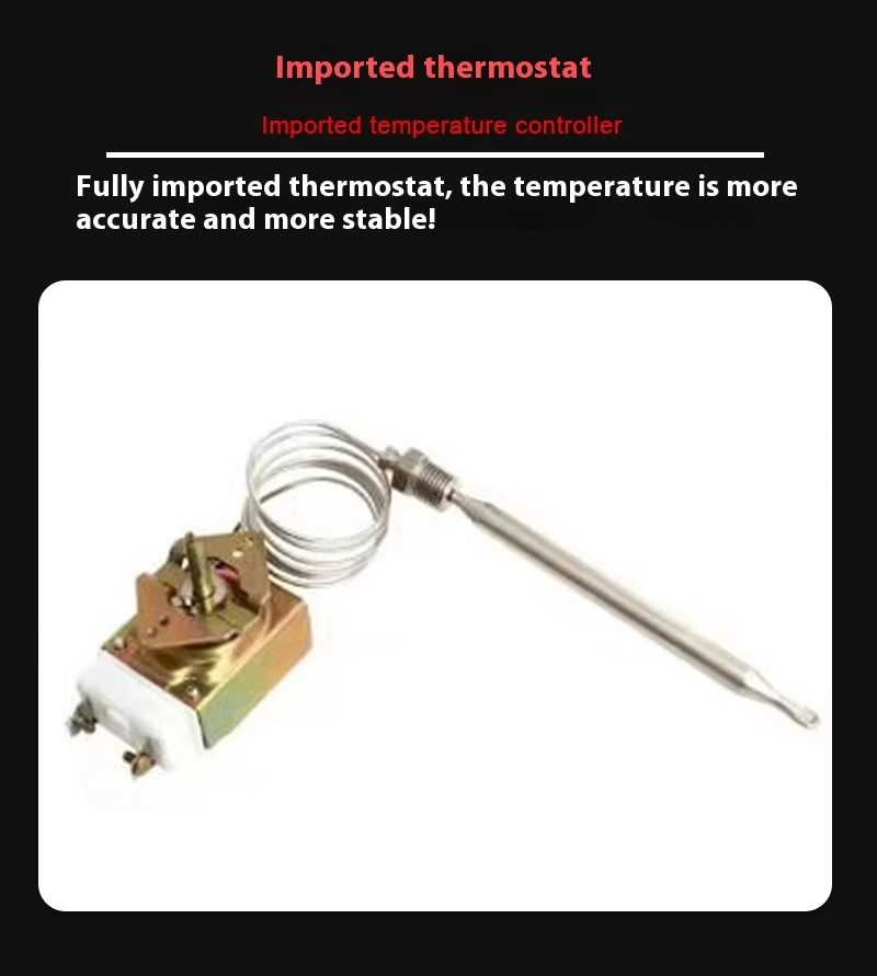 Imported thermostat temperature controller component for KingHigher gas fryer