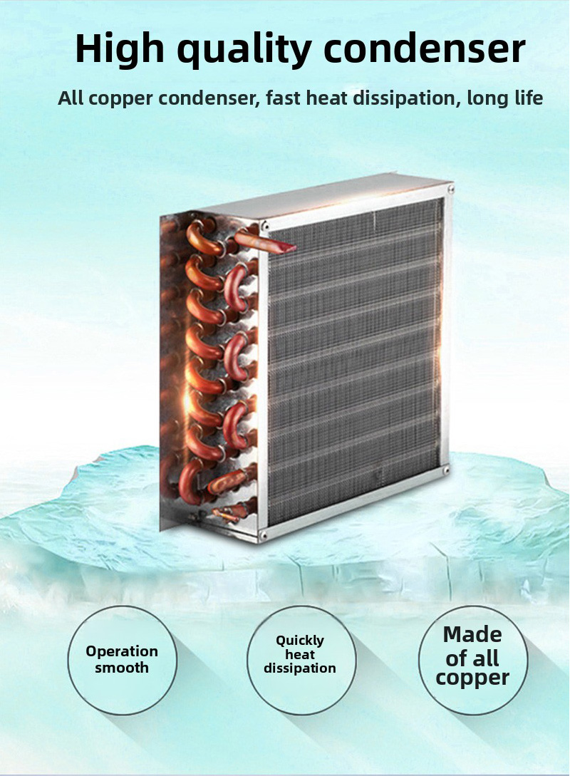KingHigher all-copper condenser for rapid heat dissipation