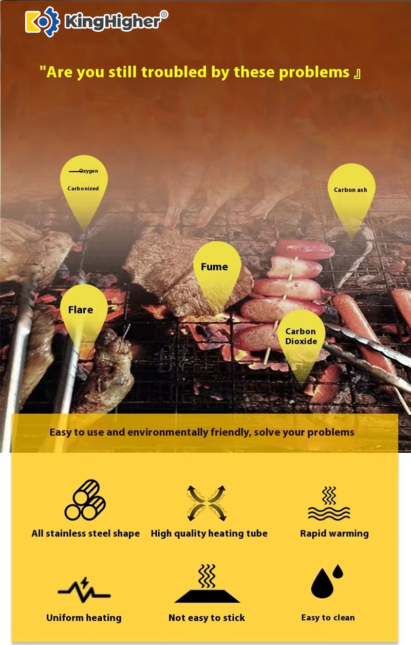 common grill problems like smoke flare carbon ash and how lava rock grill solves them