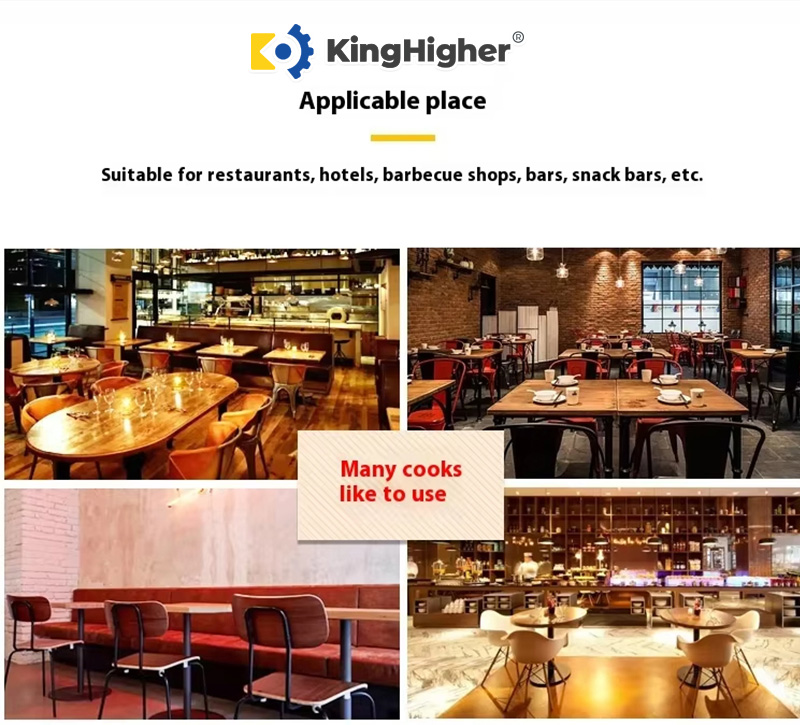 interior view of restaurants and bars for appliance placement
