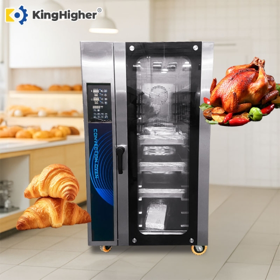 kinghigher-gas-convection-oven-front-view